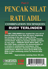 Indonesian Pencak Silat Ratu Adil #2 Pukulan forms 1 & 2 DVD Rudy Terlinden